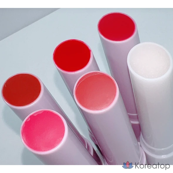 Бальзам для губ Derma Factory Glow Melting Balm, 6 оттенков, Melting Lip Balm Color Lip Balm Juicy Color Lip Elasticity Derma Factory Melting Balm Lipstick, Peach Moment, 2.3g, 1 шт., фото 4