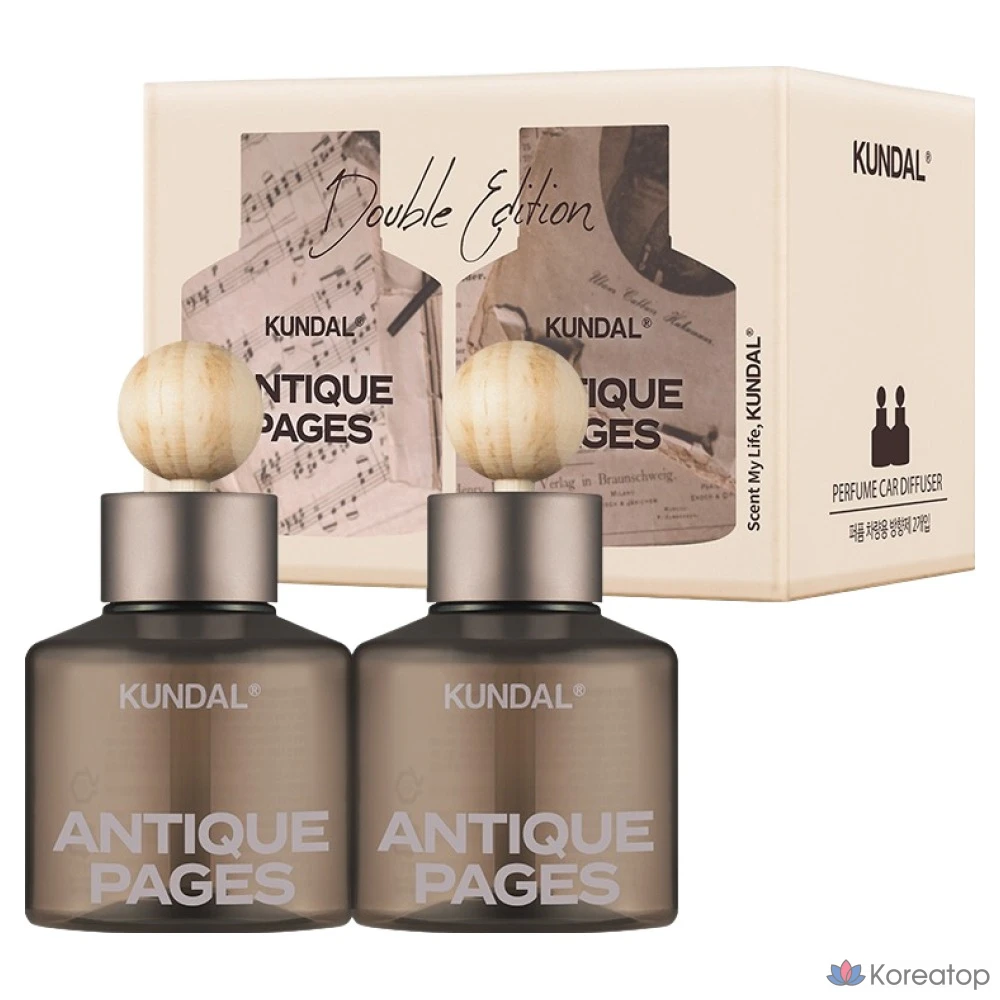 Автомобильный освежитель воздуха Kundal, 75 мл, 2 шт.