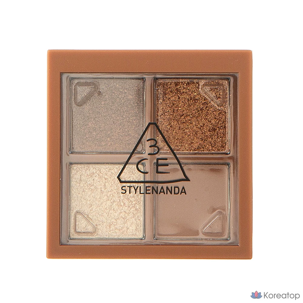 Палитра мини-теней для век 3CE, оттенок Casual Talk, 1 шт.