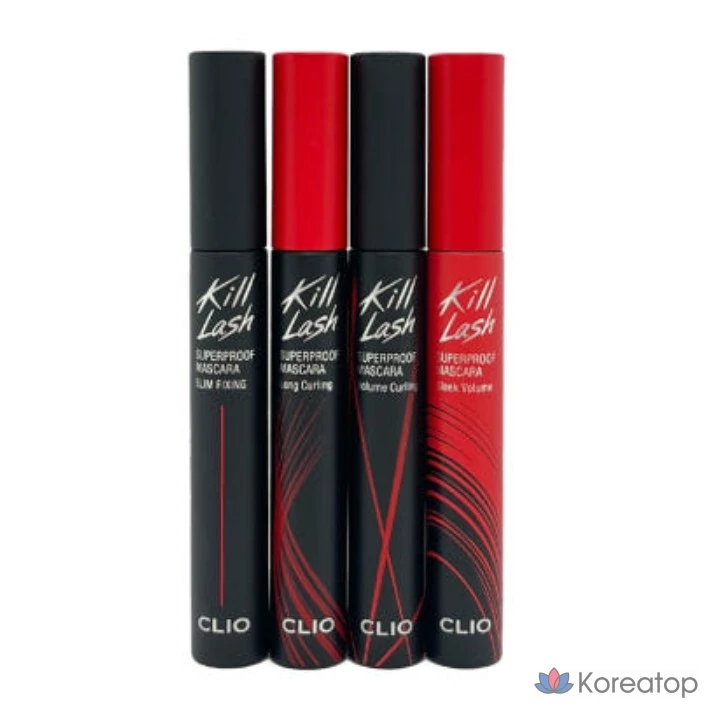Тушь для ресниц Clio Kill Lash Superproof, 7 г, 1 шт.