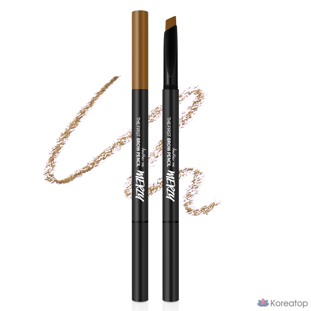 Карандаш для бровей MERZY the First, 0,3 г, оттенок B4, цвет кешью, 1 шт.