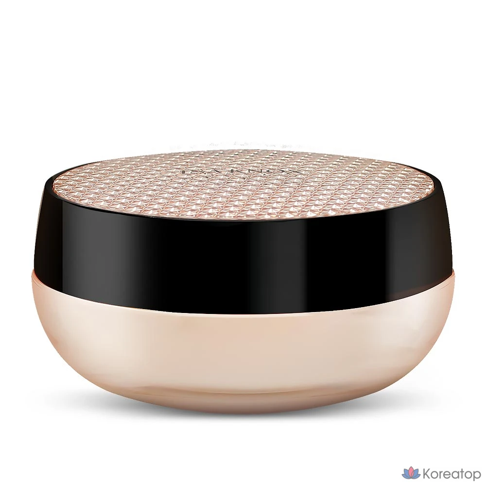 Пудра для фиксации макияжа Isa Knox Cover Supreme Rich Essence Setting Powder 30 г, тонирующая фиксирующая пудра, № 21, светло-бежевый, 1 шт., фото 3