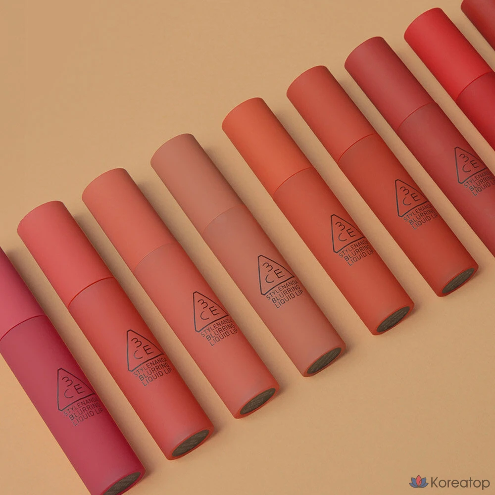 Жидкая помада 3CE BLURRING LIQUID LIP, Мини-тинт 3CE 1,5 г, SO OVER, 5,5 г, 1 шт., фото 3