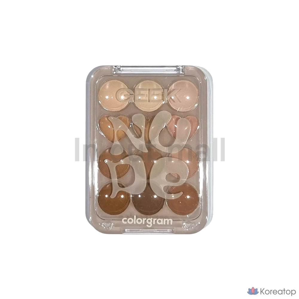 Палетка теней для век Colorgram Eye Real Eye Palette, 05 Blossom Plus Coral, Love, 1 шт.