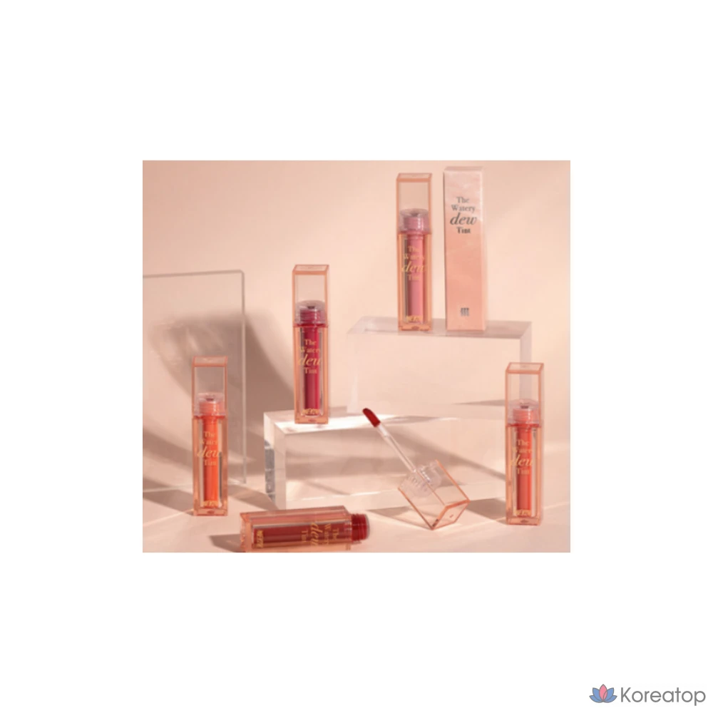 Тинт для губ MERZY the Watery Dew, WD2 TINT Bitten Rose, 4 г, 1 шт.