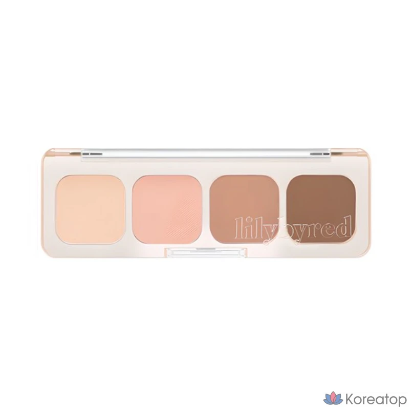 Палетка теней Lilybyred Mood It AD, 3,2 г, 03 #NeutralIt, 1 шт.