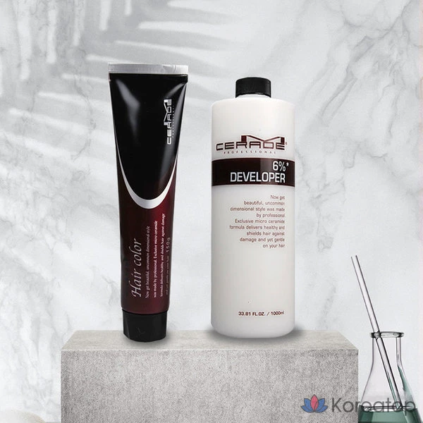 Краска для волос Somang M-Cerad 12RO Ярко-оранжево-коричневый, 1 шт.