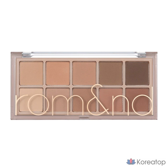 Палетка теней для век ROM&ND Better Than Palette, оттенок 05 Shade and Shadow Garden, 1 шт., фото 2