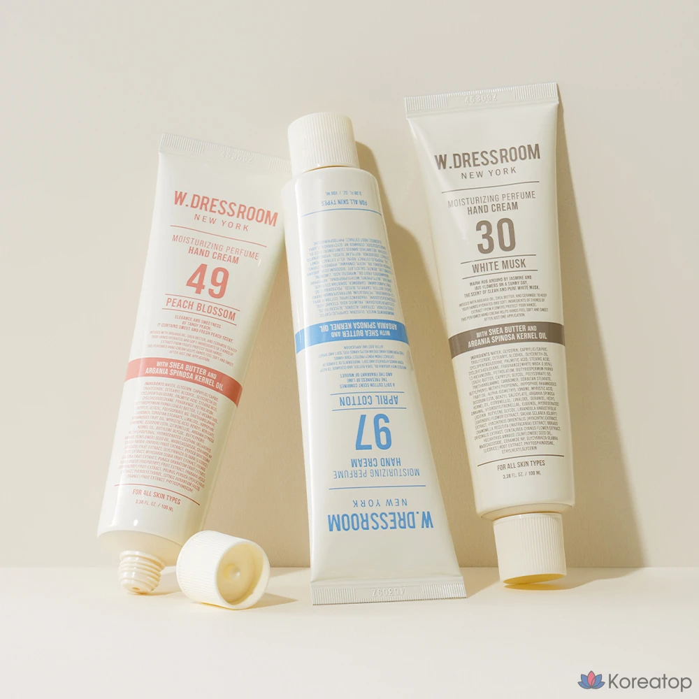 Парфюмированный крем для рук W.Dressroom 97 April Cotton, 1 шт., 100 мл, фото 6