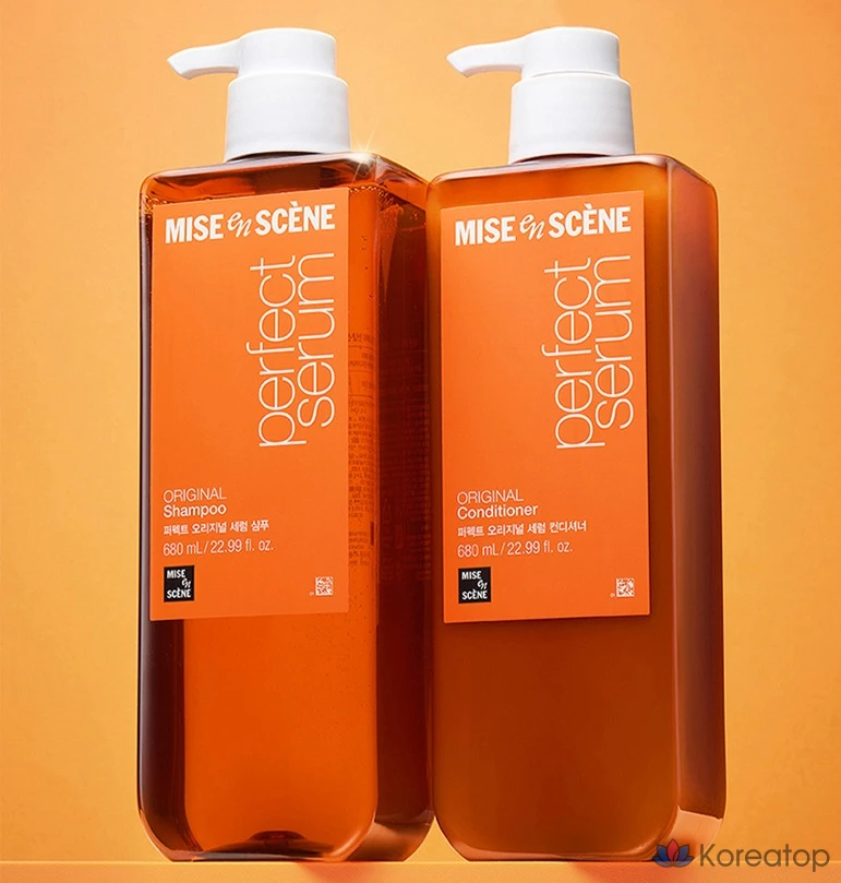 Mise-en-scène Perfect Original Serum Shampoo, 900 мл, 1 флакон, фото 6