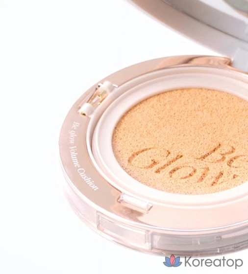 Набор из 2 палеток тонального крема Espoir Biglow Volume Cushion Foundation 13 г + спонж 13 г (фарфоровый цвет), 2 комплекта., фото 4