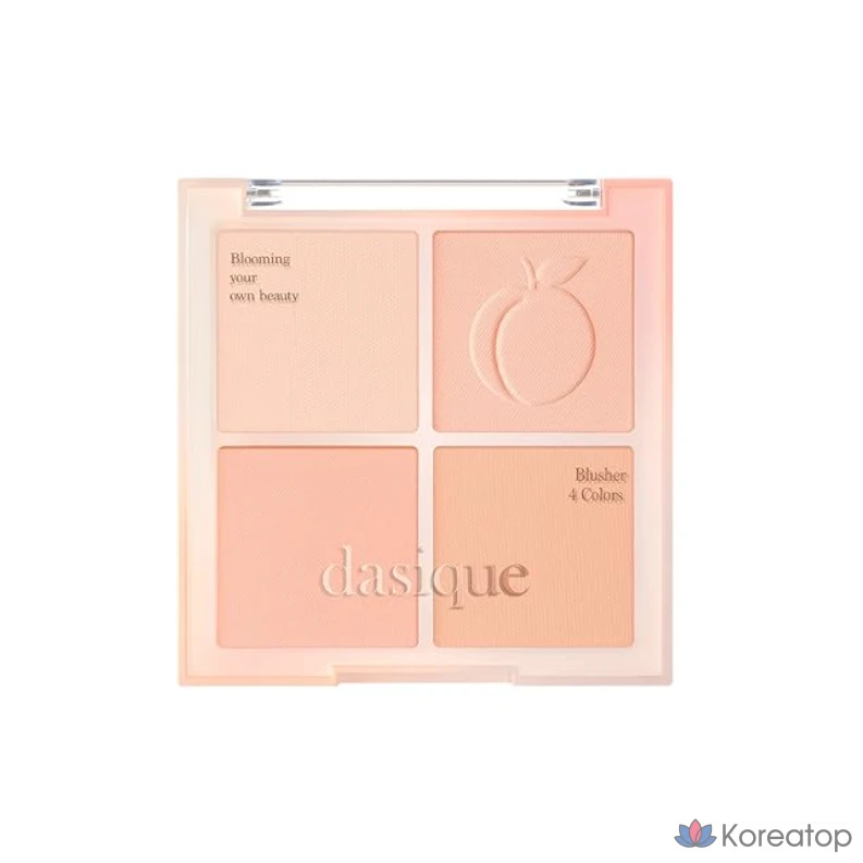 Румяна Dasique Blending Mood Cheek, № 3, персиковый оттенок, 1 шт.
