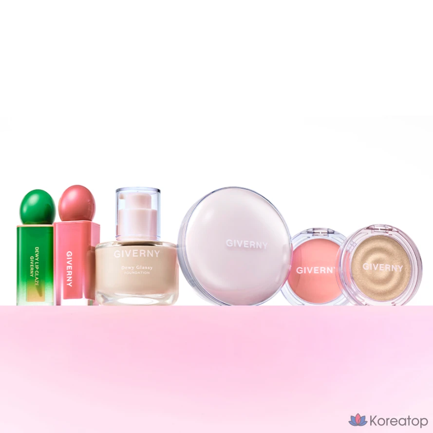 Кремовые румяна Giverny Dewy Gel Glow Cream Blusher 2,7 г, оттенок 01 Персик-гуава, 1 шт., фото 8