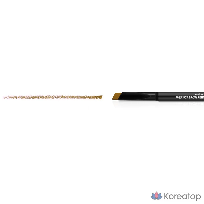 Карандаш для бровей MERZY the First, 0,3 г, оттенок B4, цвет кешью, 1 шт.