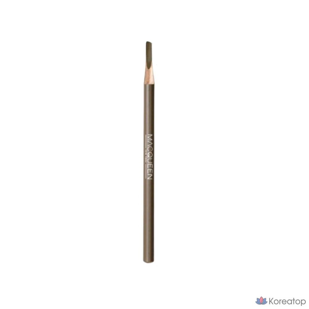 Карандаш для бровей Mqny, орехово-коричневый, 1 шт.