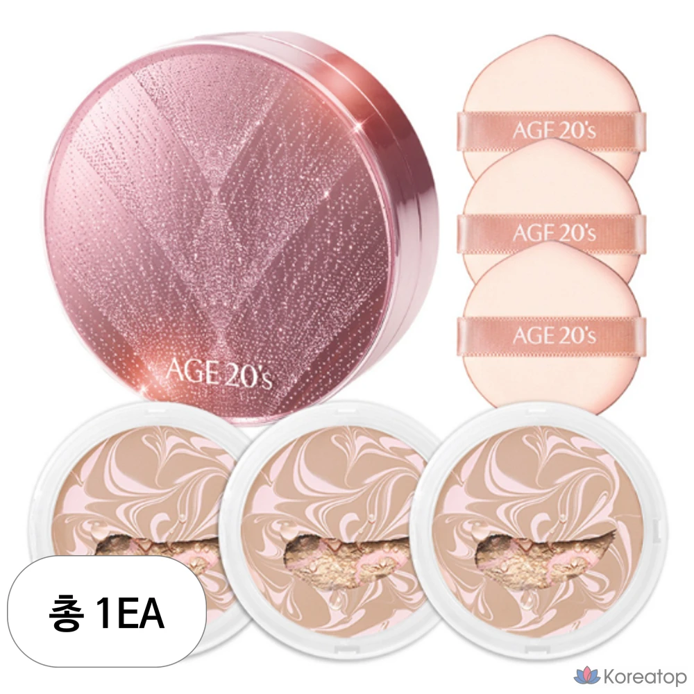 Эссенция Essence Cover Pact Case (издание Twinkle Edition) для лицевой стороны, 20 лет, + сменный блок 12,5 г x 3 шт., розовый, светло-бежевый (№ 13), 1 шт.