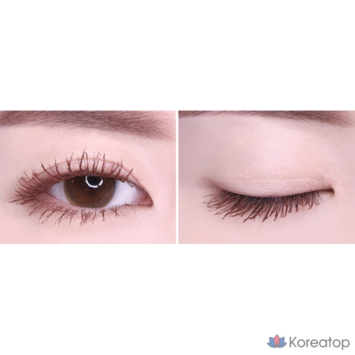 Тушь для ресниц Lilybyred Nine to Nine Survival Color Mascara, 6 г, оттенок 04 Mocha Brown, 1 шт., фото 4