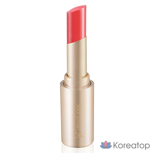 Помада Sooryehan Silk Lip Rouge, кораллово-оранжевая, 3,5 г, 1 шт.