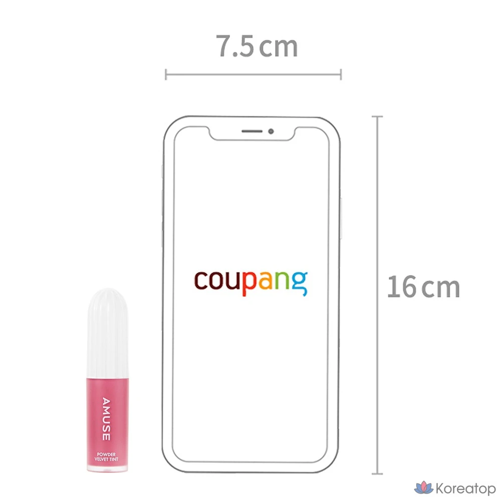AMUSE Powder Velvet Tint, 06 Rose Cherry, 1 шт., фото 7