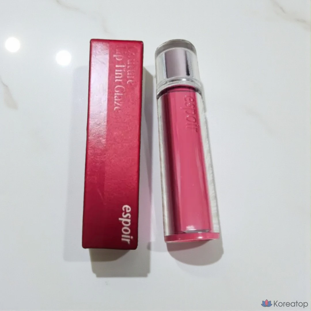 Espoir Couture Lip Tint Glaze Syrup, широкая пленка, коралловая вода, 1 шт.