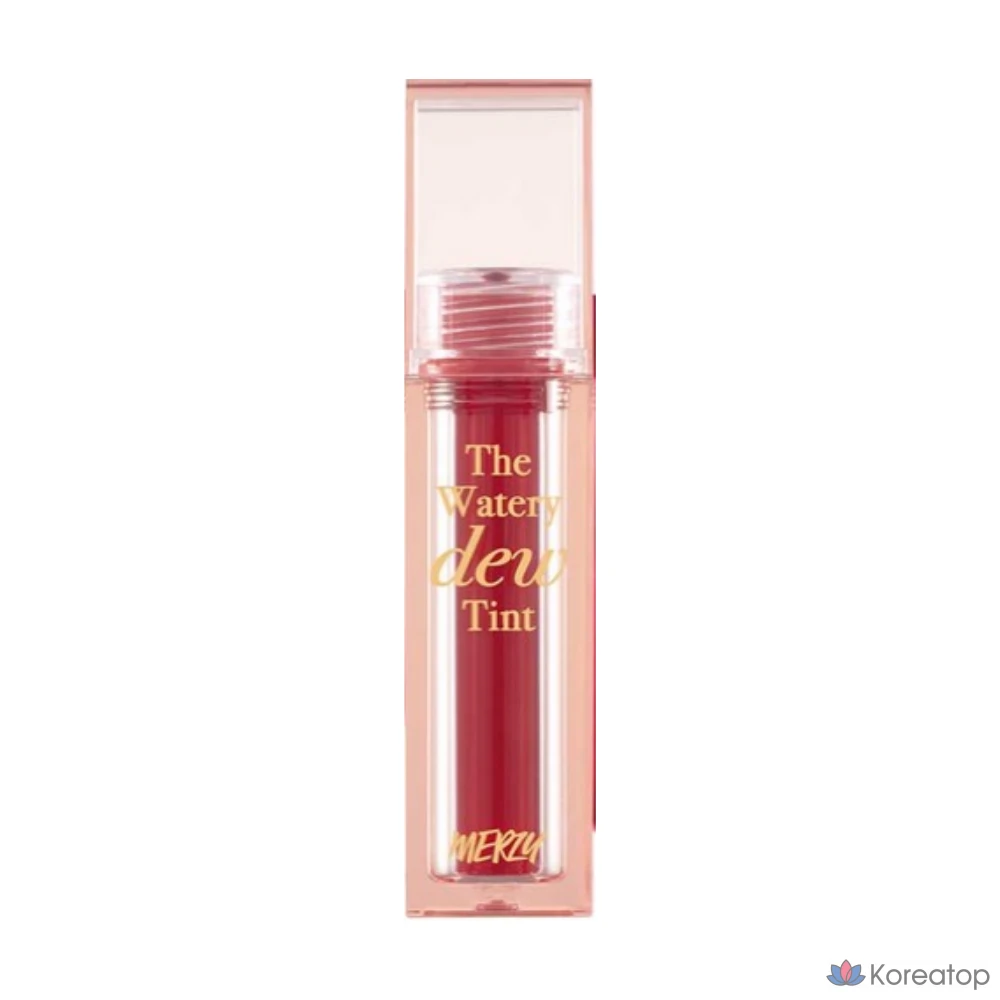 Тинт для губ MERZY the Watery Dew, оттенок Cherry Shot, 4 г, 1 шт.