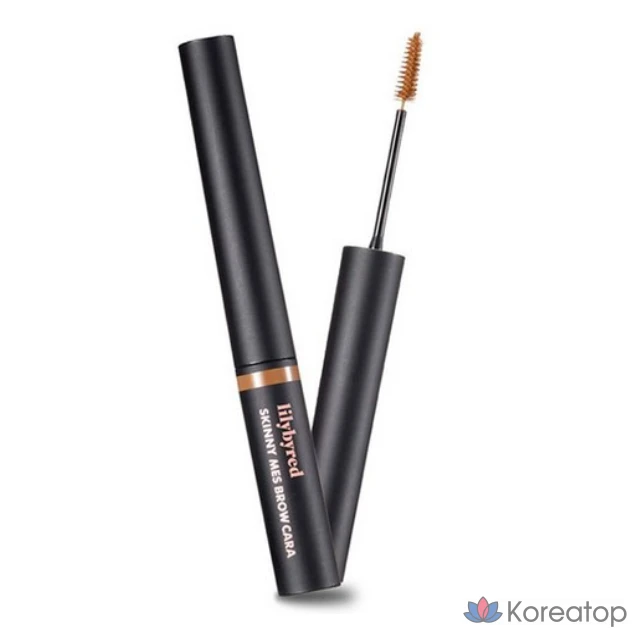 Тушь для бровей Lilybyred Skinny Mess Brow Mascara 3,5 г, светло-коричневая, 1 шт.