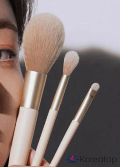 Набор для растушевки теней Etude Shadow Shading 10 г + кисть для подбородка 01, № 1 Re-creation, 1 шт.