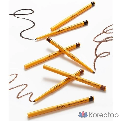 Фиксирующая гелевая подводка Too Cool For School Art Class № 2 Темно-коричневый