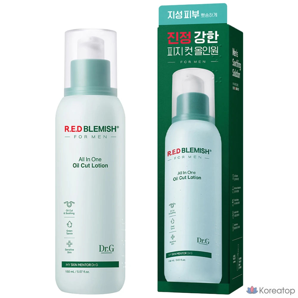 Dr.G Red Blemish for Men Oil Cut Lotion All-in-One, 150 мл, 1 шт.