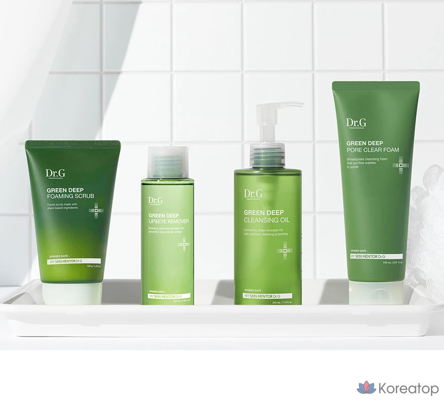 Очищающее масло Dr.G Green Deep Cleansing Oil, 210 мл, 1 шт.