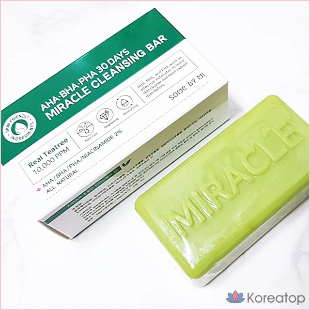 Очищающее мыло Some By Mi Ahabahapha 30 Days Miracle, 106 г, 1 шт.