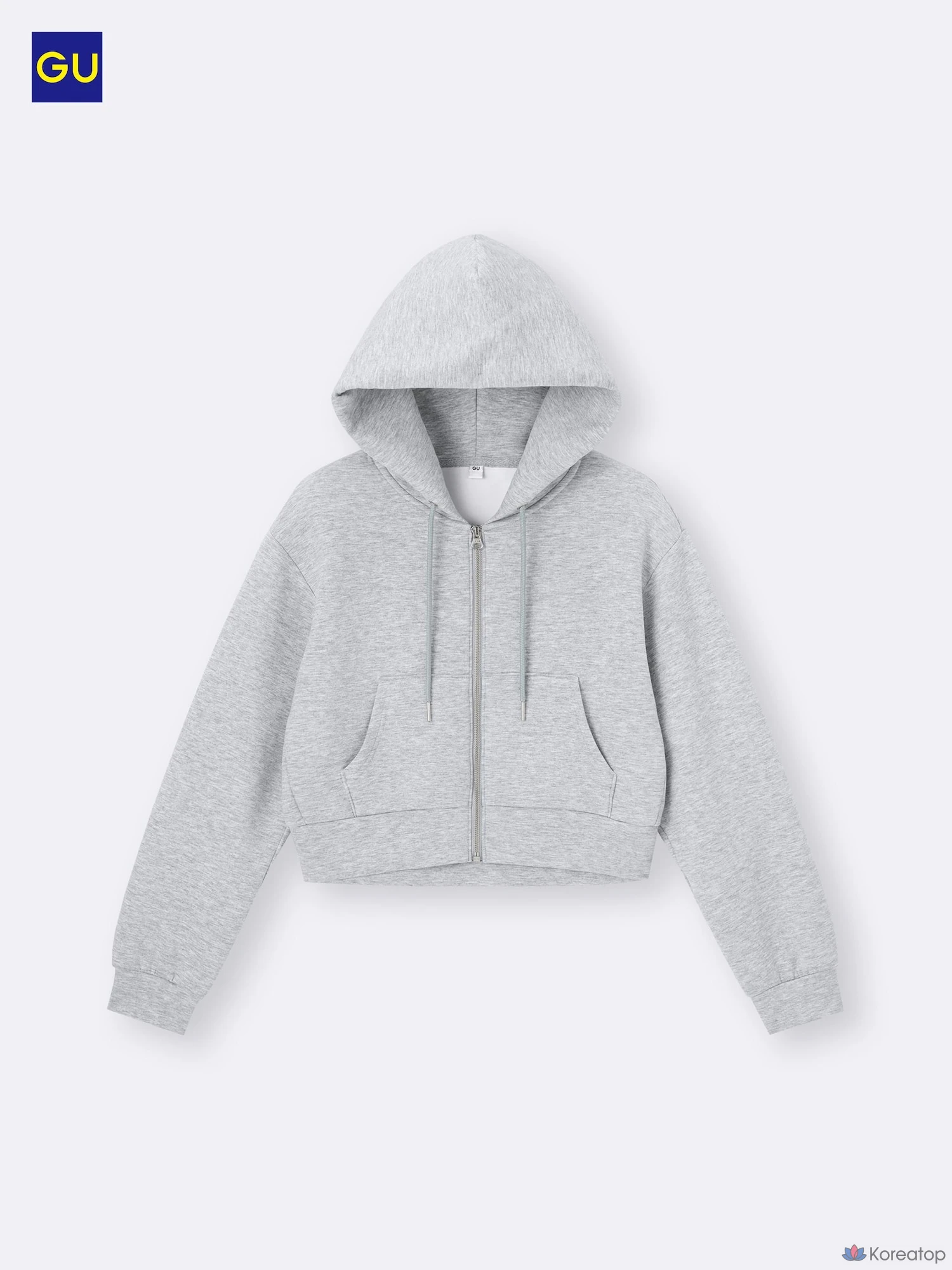 Худи на молнии Uniqlo Puff Sweat Full-Zip Hoodie