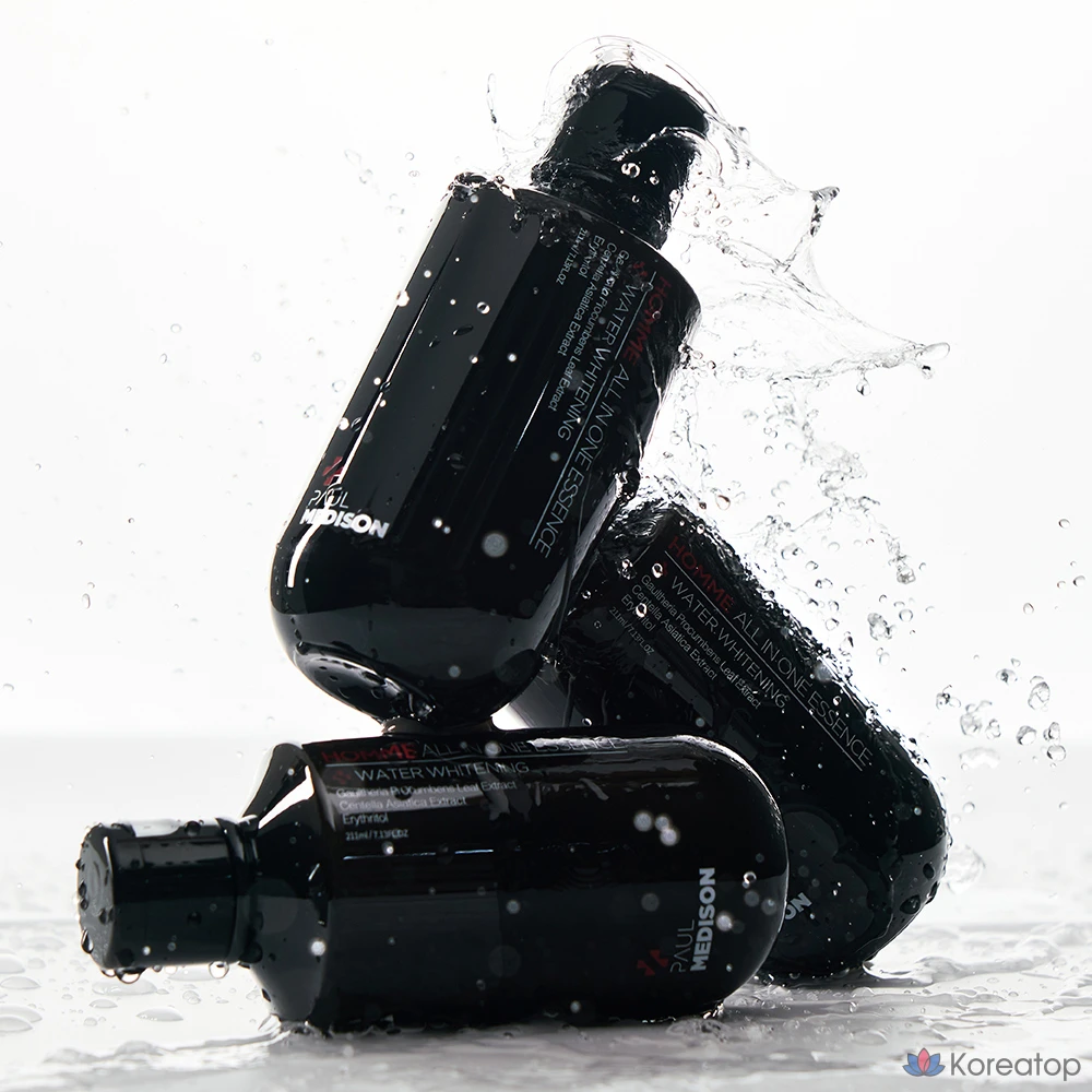 Осветляющий лосьон-эссенция для кожи PAUL MEDISON Homme Water Whitening Skin Lotion All-in-One, 211 мл, 1 шт.