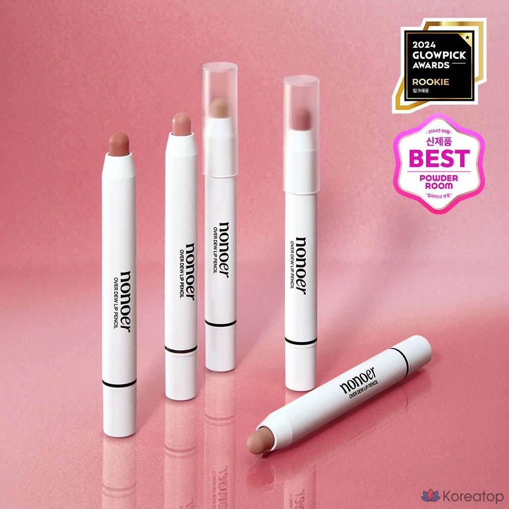 Карандаш для губ No Noor Over Dew, № 002 Suede Rosy Brown, 1 шт., фото 4