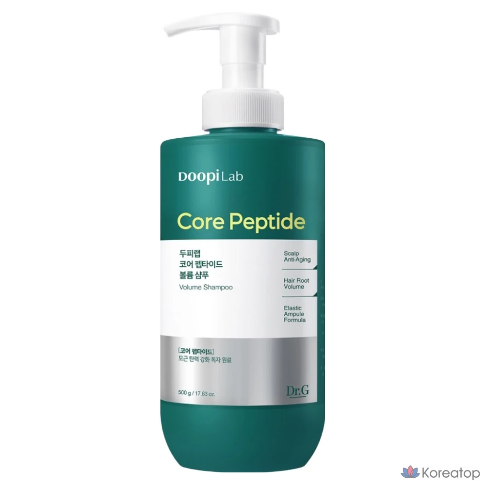 Шампунь для придания объема волосам Dr.G Scalp Lab Core Peptide Volume Shampoo, 500 г, 1 шт.