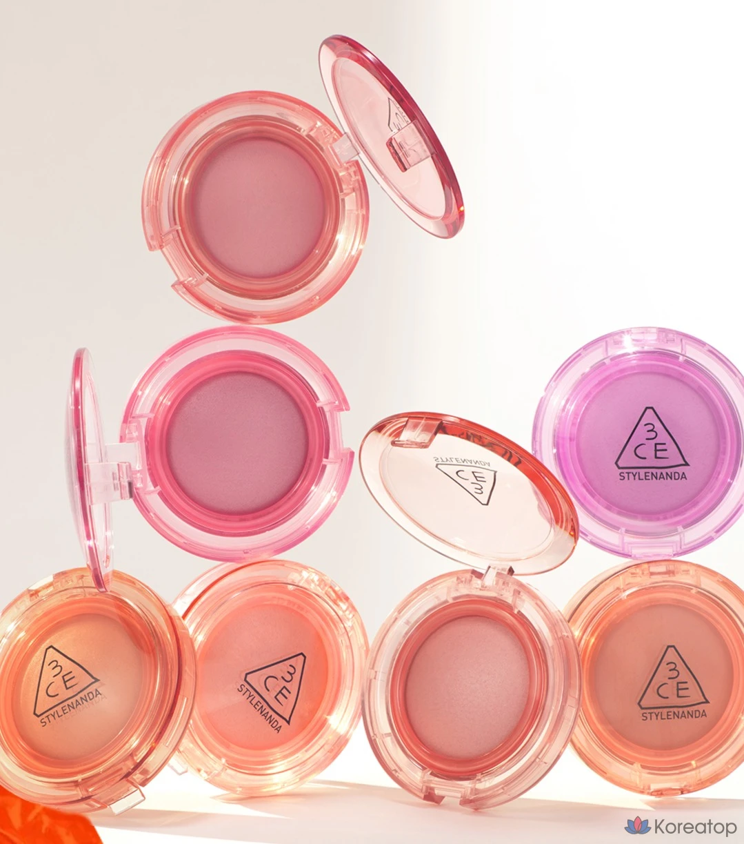 3CE Bouncy Blur Balm Cream Blusher 4.8g, Fig Soda, 1 шт., фото 9