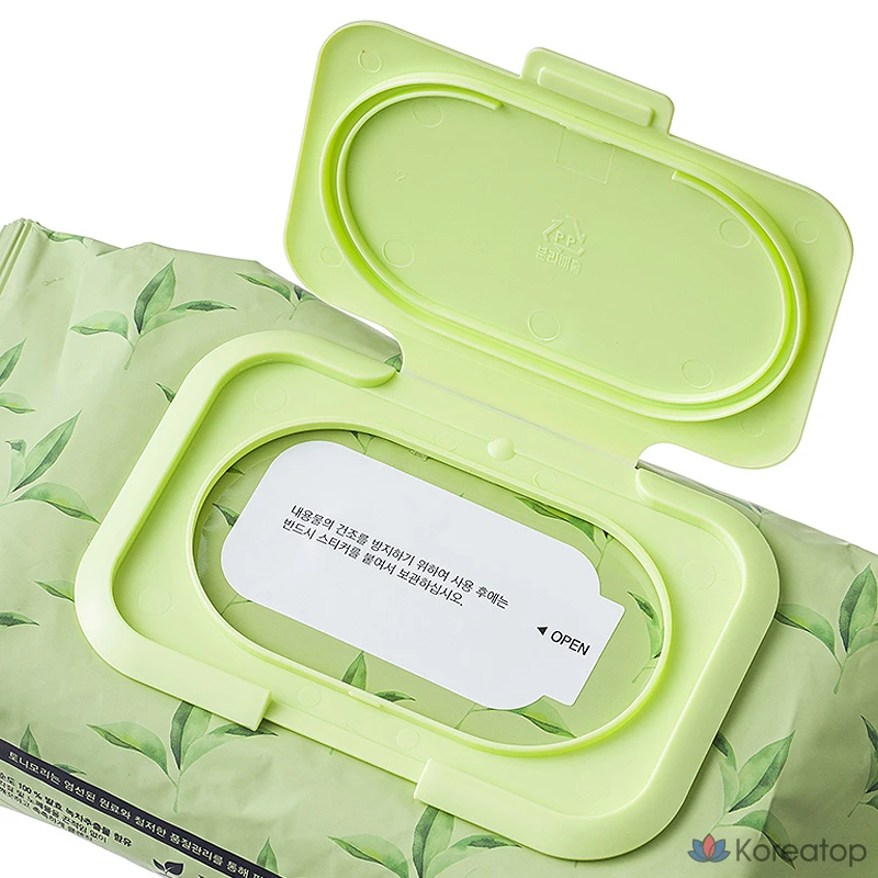 Очищающие салфетки Tony Moly The Chok Chok с зеленым чаем, 100 листов, 1 упаковка.