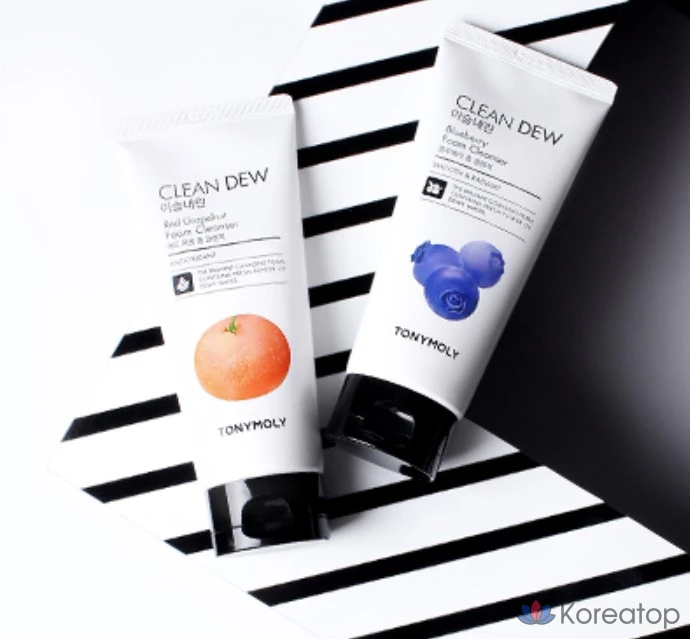 Пенка для умывания Tony Moly Dewy Foam Cleanser с красным грейпфрутом, 180 мл, 1 шт.