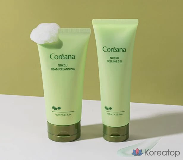 Гель-пилинг Coreana Green Bean, 120 мл, 1 шт.