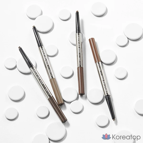 Карандаш для бровей Tony Moly The Shocking Brow Easy Flat Eyebrow Auto Pencil 0.5g, 01 Natural Brown, 1 шт., фото 2