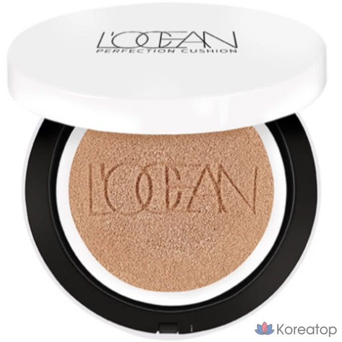 Тональный крем L'OCEAN Perfection King Cushion Foundation, 25 г, цвет капучино (№ 33), 1 шт.