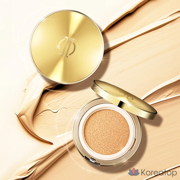 Набор тональной основы IOPE Super Vital EX Cushion Foundation 16 г + сменный блок 16 г, № 23, 1 шт.