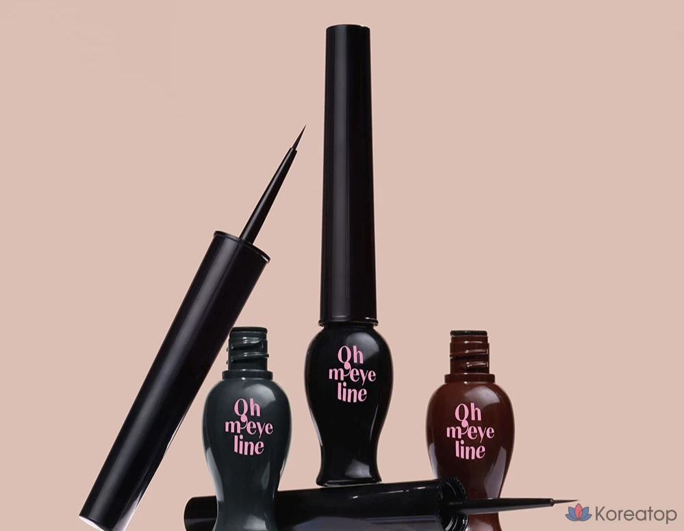 Подводка для глаз Etude Oh My Line, 5 мл, № 1, Oh My Black, 1 шт