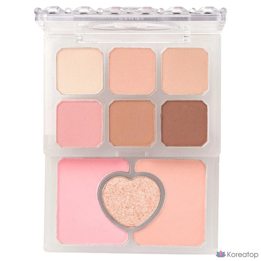 Палетка теней Etude House My Little Palette, оттенок 05 Boa Ah Ah Let's Go, 7.4 г, 1 шт.
