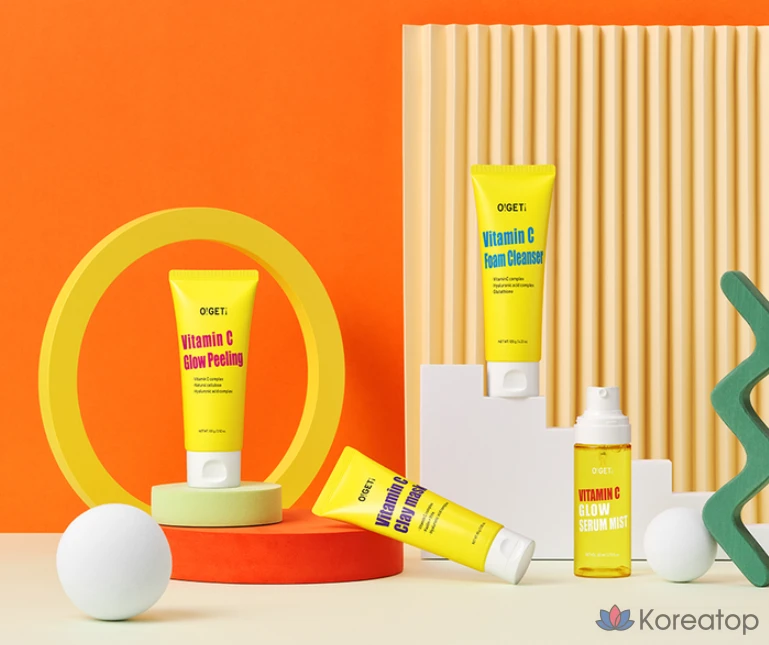 Сыворотка-спрей Oget Vitamin C Glow Serum Mist, 80 мл, 1 шт.