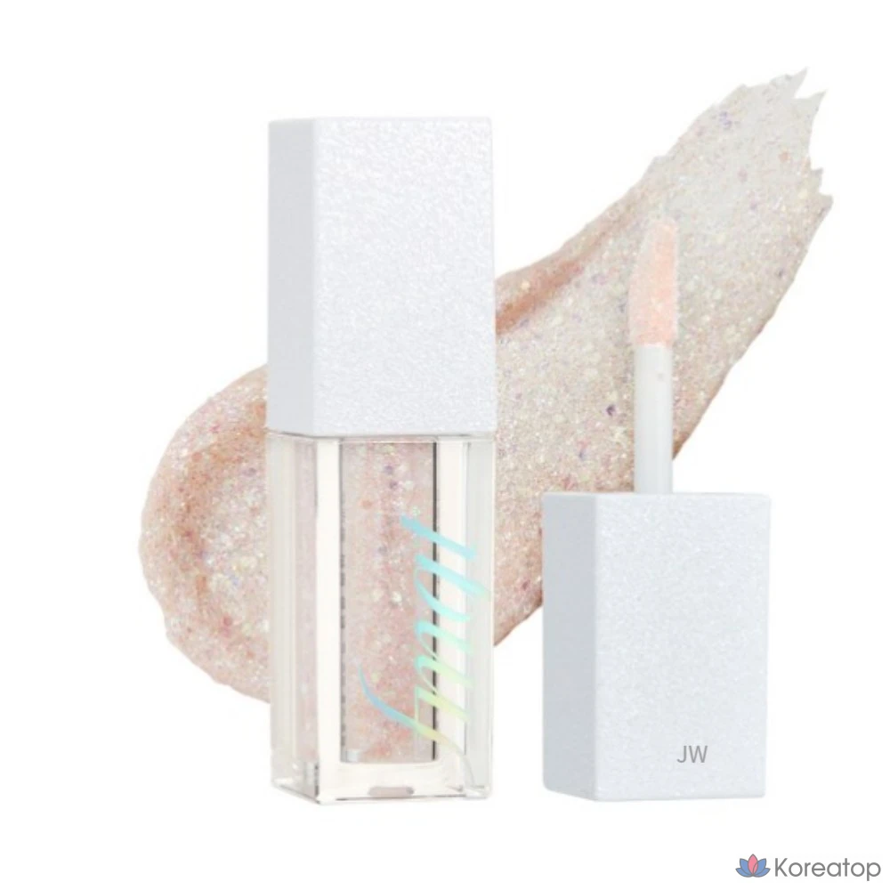 Жидкие металлические тени для век FMGT Metallic Cube 2,5 г, оттенок 02 Sugar Veil, 1 шт.