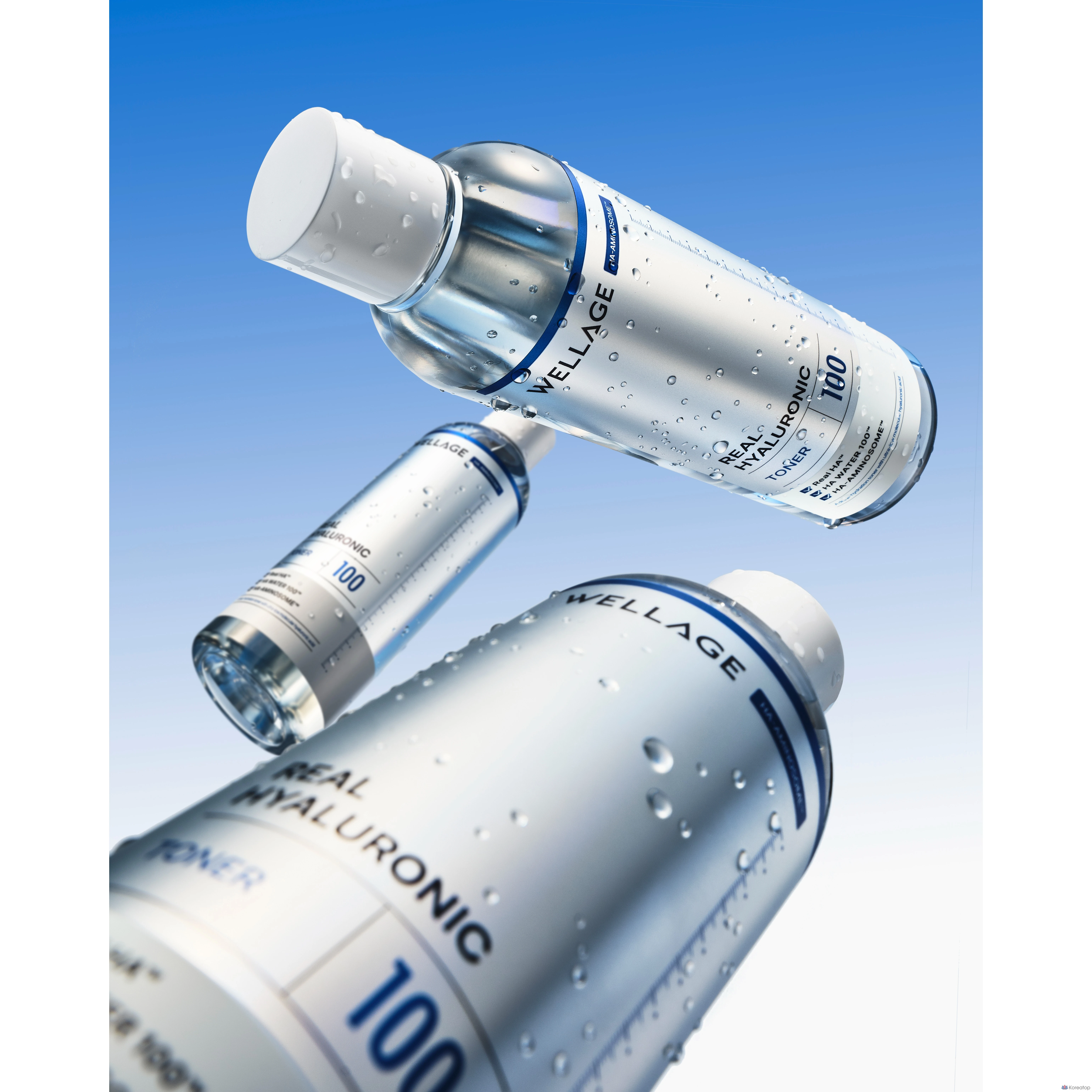 Тоник WELLAGE Real Hyaluronic 100, 200 мл, 1 шт.