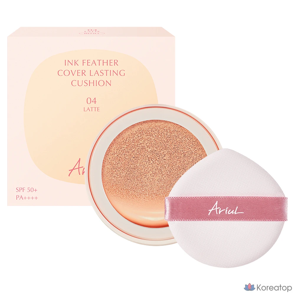 Сменный блок тонального крема Ariul Ink Feeder Lasting Cushion SPF 50+ PA++++ 15 г, № 04 Latte № 23, 1 шт.