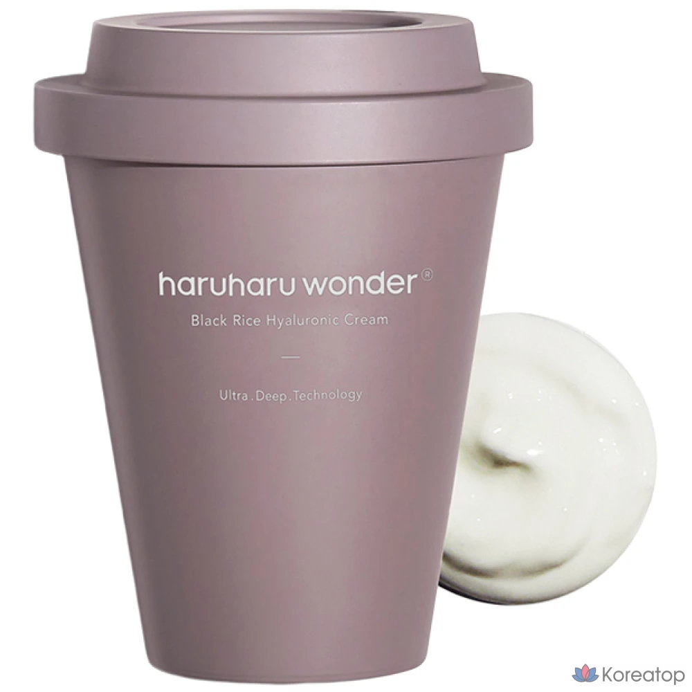 Увлажняющий крем Haru Haru Wonder с черным рисом и гиалуроновой кислотой, 90 мл, 1 шт.