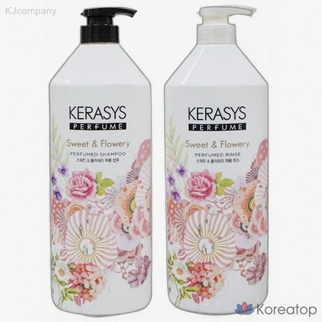 Шампунь KeraSys Perfume Shampoo Sweet & Flowery, 1000 мл, 1 шт.